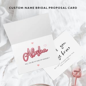 Cartão de pedido de madrinha, modelo de proposta de noiva, modelo de cartão personalizado para madrinha, cartão de madrinha de casamento, nome personalizado, proposta de madrinha de honra