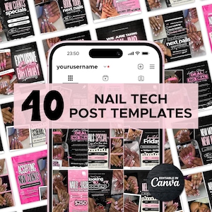 Nail Flyer, DIY Nail Tech Flyer Bundle, Nail Book Now Flyer Bundle, Nail Deals Flyer, DIY Nail Tech Booking Flyer, Nail Artist Flyer Bundle