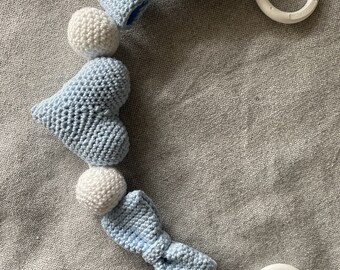 Baby Stroller Chain With Bows