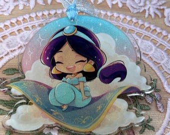 Jasmine on Flying Carpet Acrylic Clip