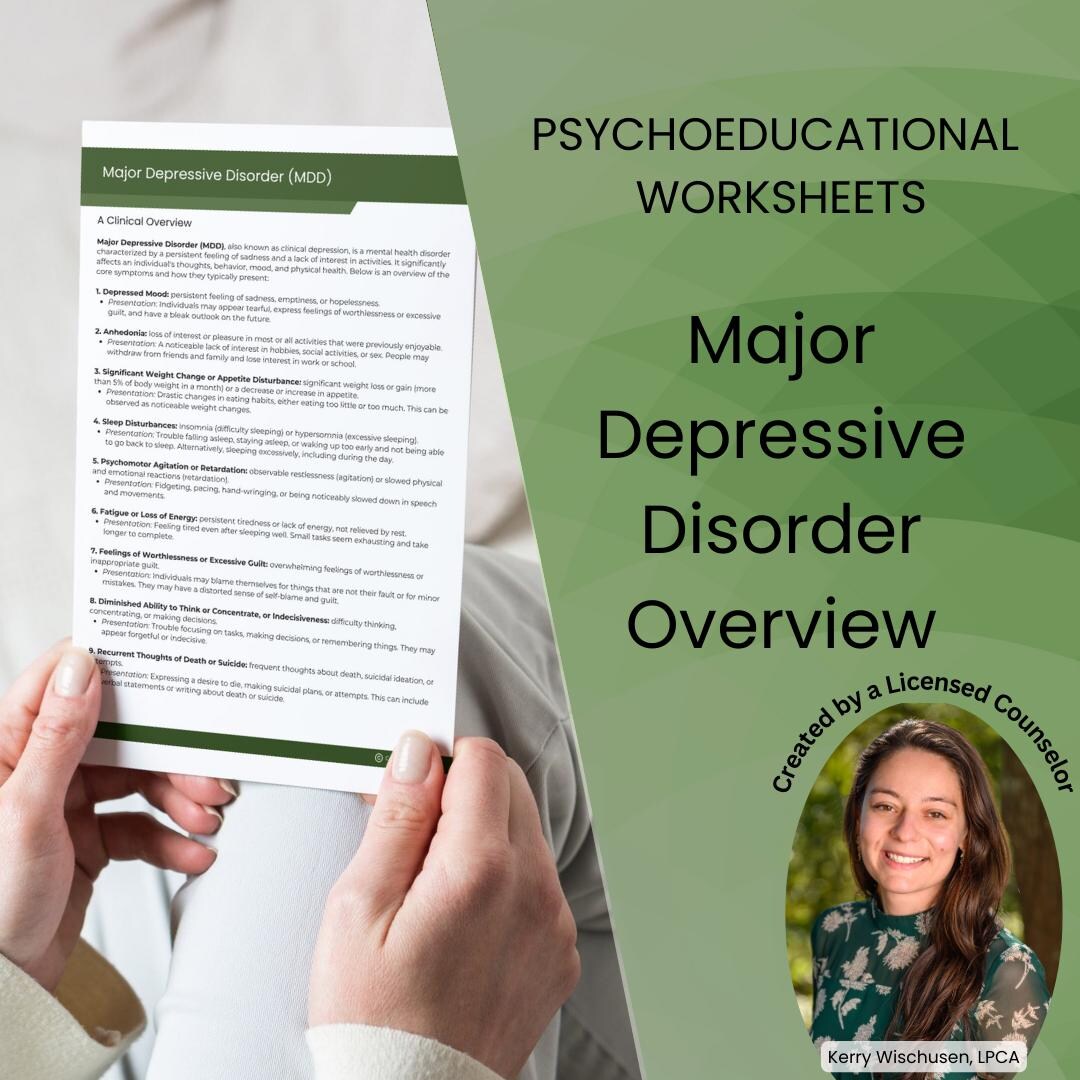 Understanding Major Depressive Disorder - Etsy