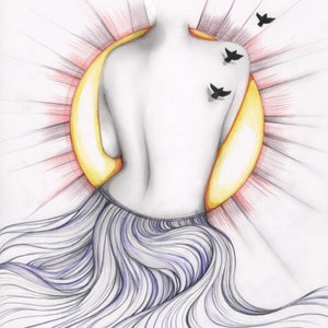 Woman and the Sun