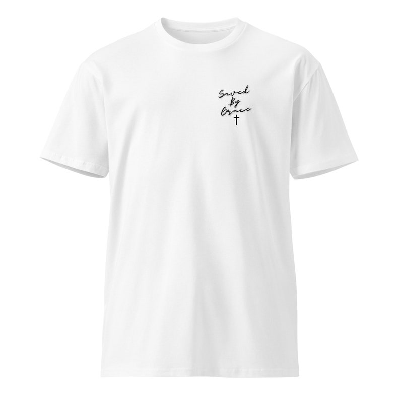 Saved by Grace Unisex Premium T-shirt - Etsy