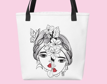 Shopping bag blossom