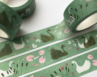 Pond Washi Tape in Green