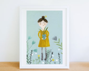 The Gardener art print