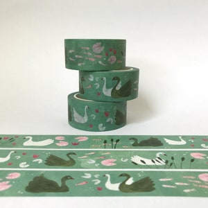 Pond Washi Tape in Green image 2