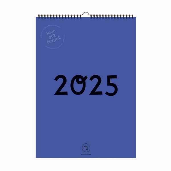 2025 Family Wall Calendar Etsy