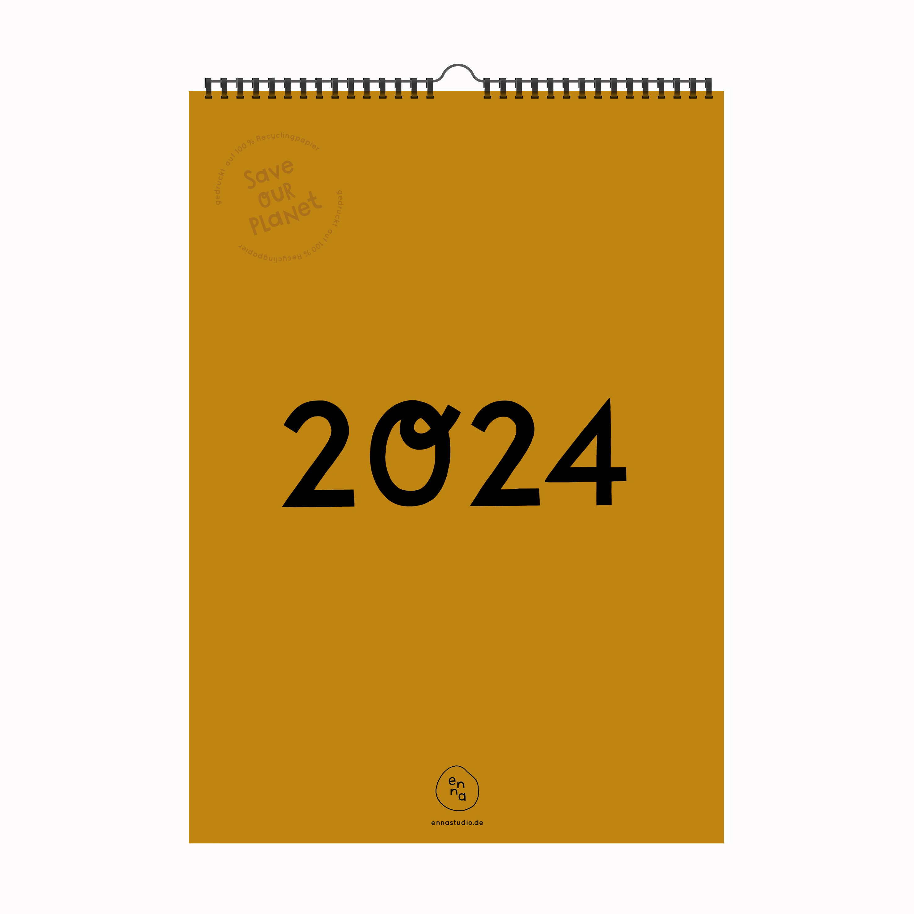 Calendrier familial 2024 pour 5 personnes Grand calendrier mural A3 Fleurs  rétro Planificateur à 5 colonnes Mois à voir Organisateur familial -   France