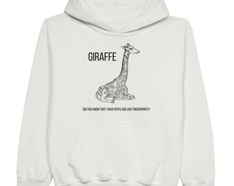 Hoodie with Giraffe