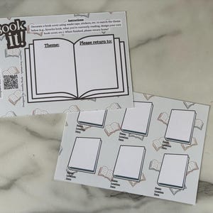 Book It TPC | Blank Traveling Postcard Template | 5x7