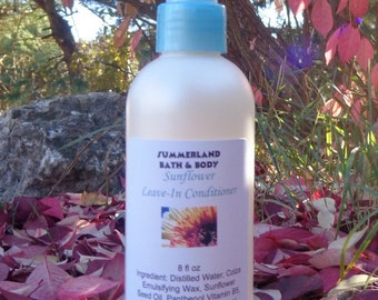 8 fl oz Sunflower Conditioning Mist, Normal Hair, Herbal, Mint, Warm/Earthy/Woodsy Holiday