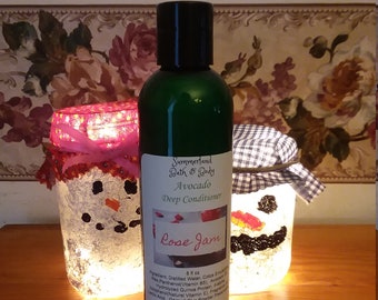 8 fl oz Avocado Hair Conditioner, Normal Hair, Floral, Herbal and Warm/Earthy/Woodsy. Mint