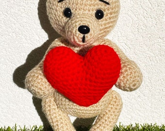 Piere Crochet Beginner Bear Amigurumi pdf download Pattern