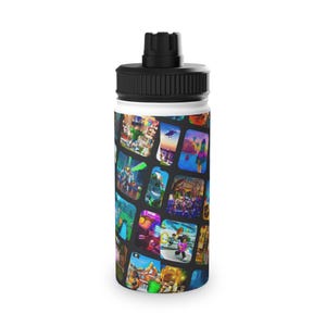 Roblox Water Bottle: Vibrant Stainless Steel Gamer Style