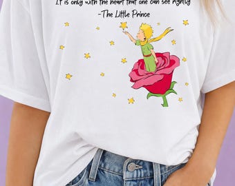 Little Prince Quote T-Shirt | Book Lover Tee