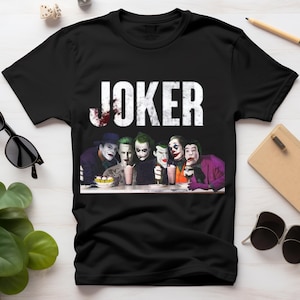 All Joker Graphic Movie Tee, Joker Lauhter Unisex T-Shirt , Laughing  , trent shirts , Fashion style t- shirt , Cinema Mood Shirts