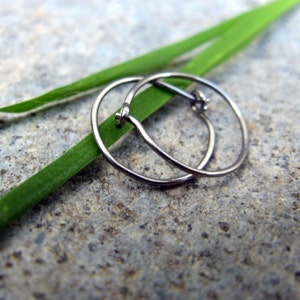 niobium hoop earrings for sensitive ears minimalist earrings small hoop earrings tiny hoop earrings sleeper earrings niobium hypoallergenic