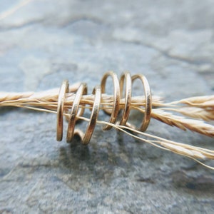 helix ear cuff cartilage ear cuff conch ear cuff hammered conch cuff simple ear cuff gold fill primitive series bound by thebeadedlily