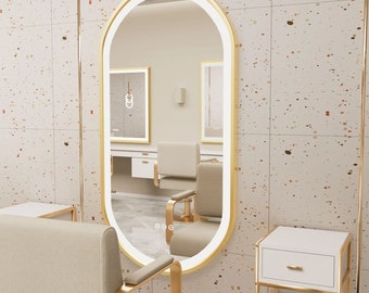 LED mirror, Vanity mirror, Miroir de salle de bain, Miroir mural, Schminkspiegel, Wandspiegel, Kosmetikspiegel, Specchio da bagno,