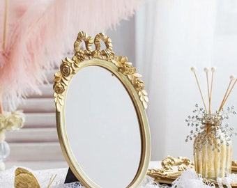 Ronde spiegel, make-upspiegel, Miroir de salle de bain, Miroir rond, Kosmetikspiegel, Schminkspiegel, Runder Spiegel, Specchio da bagno