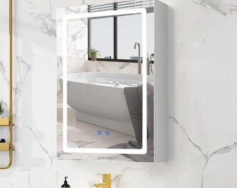 Rectangle mirror, Vanity mirror, Miroir de salle de bain, Miroir mural, Schminkspiegel, Wandspiegel, Kosmetikspiegel, Specchio da bagno,