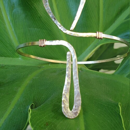 Upper Arm Cuff African Symbol Support Etsy