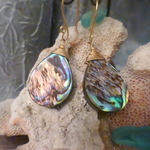 Balthazar Drop Earrings Abalone