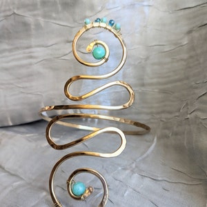 Plus Size Statement Upper Arm Cuff, Arm Cuff