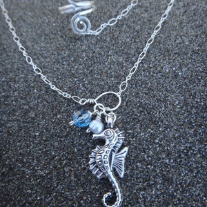 Seahorse Anklet A great accessory for your favorite heels / Customizable, Available in Gold or Silver image 3