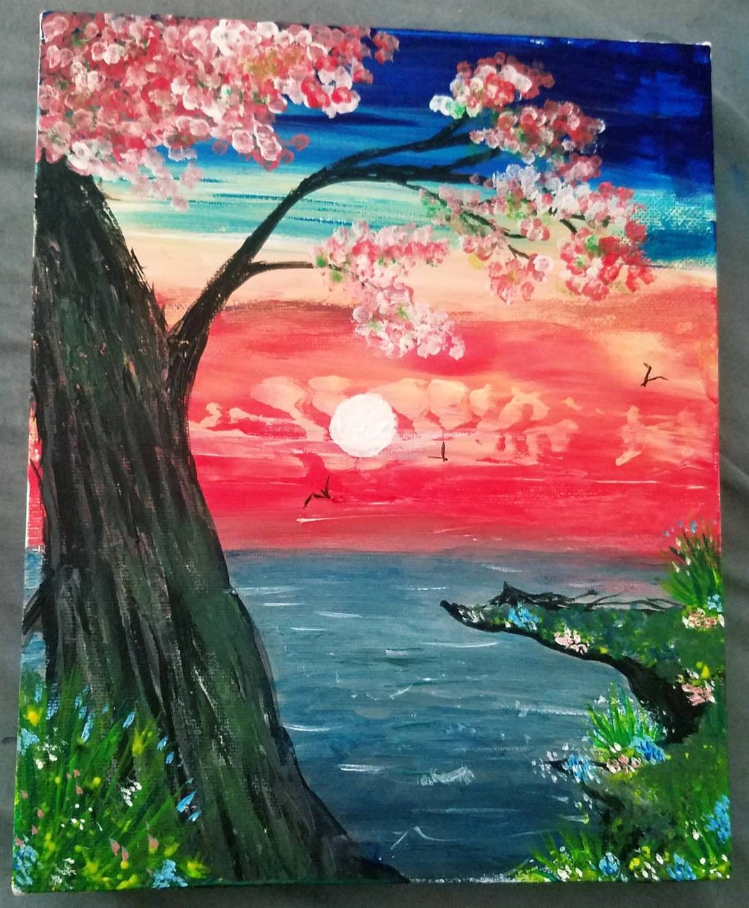 絵画 Art painting acrylic 50.50 il_1080xN.2441411243_e8lw.jpg