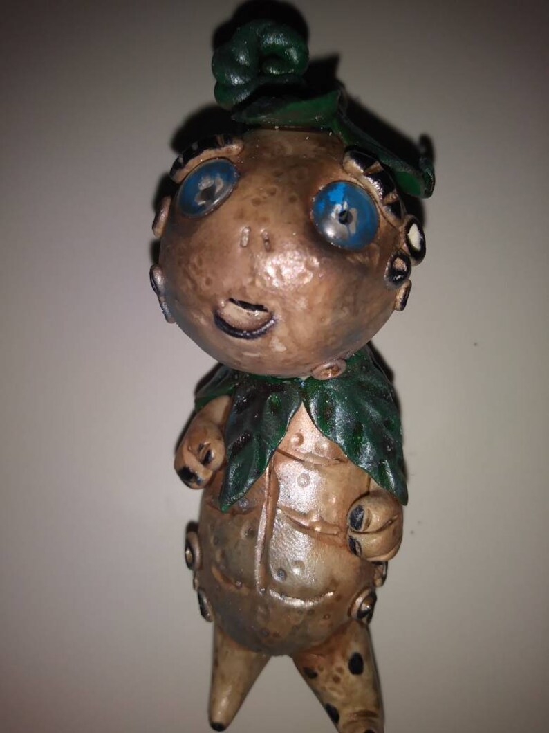 Mandrake Creature Fantasy Root or Pumpkin Creature Handcrafted | Etsy