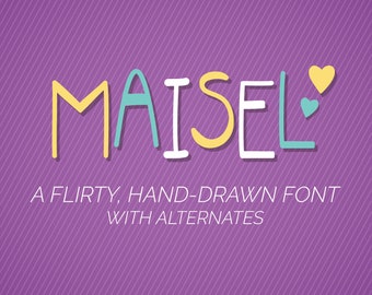 Maisel Font // .otf // .ttf // .woff // .svg