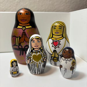 Marian Apparitions Nesting Doll Set (Our Lady)