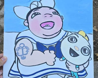 Hand-Painted Caricature Portraits - Custom from Your Photo!
