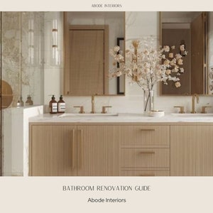 Bathroom Renovation Guide | Bathroom Renovation Tips | Interior Design Guide | Bathroom Design Guide