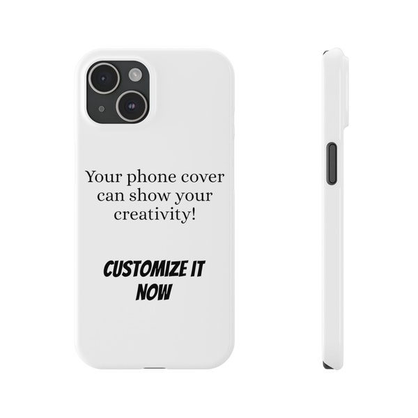 Customized Slim Phone Cases, aesthetic phone case, trendy phone case, custom phone case, iphone cases, tough phone cases, gift, cover