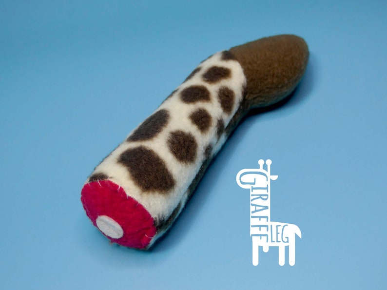 Severed Leg Catnip Toy / Giraffe Leg / Cat Toy / Pet Gift / Cat Lover / Cat Toy image 2