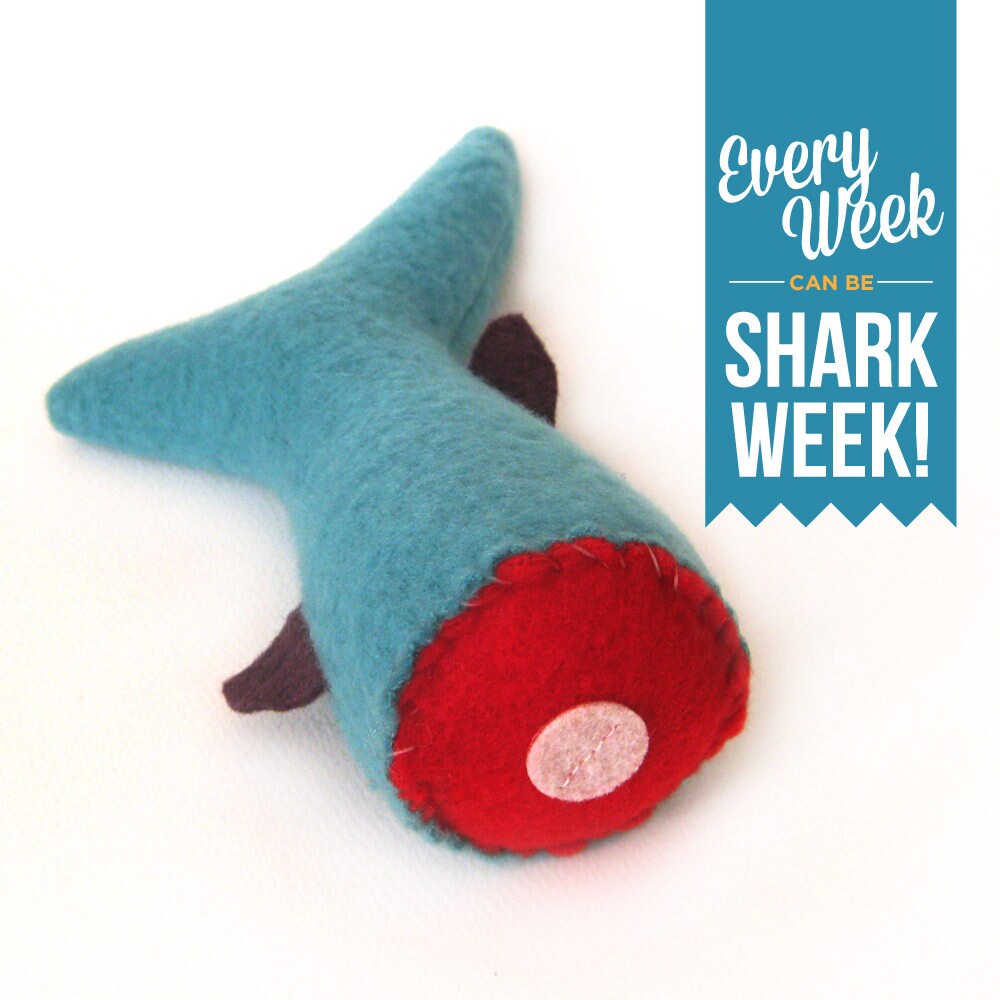 Handmade Catnip Cat Toy / Severed Shark Tail Catnip Toy / Gift Etsy