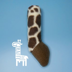 Severed Leg Catnip Toy / Giraffe Leg / Cat Toy / Pet Gift / Cat Lover / Cat Toy image 1