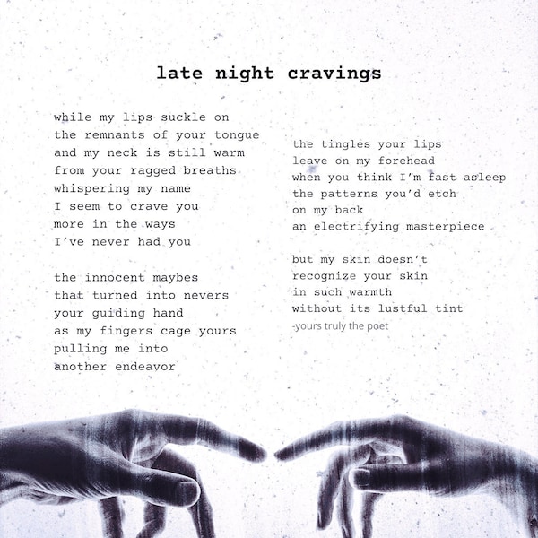 Heartbreak Lover Lust Poem Print Wall Poster Decor- Ready to Print Downloadable PDF Files