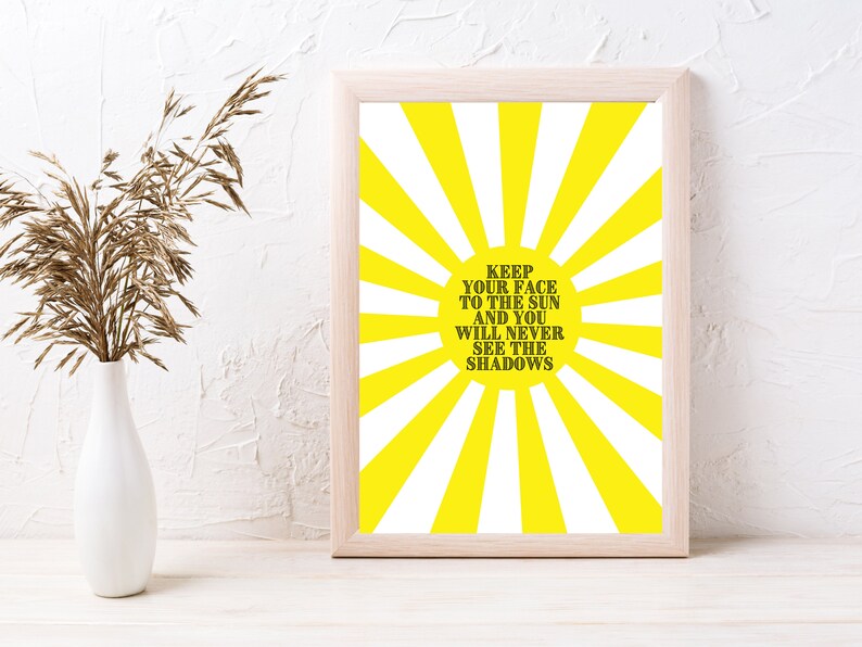 Sunshine Roald Dahl Bookish Art Print Nursery Art Print digital Wall ...
