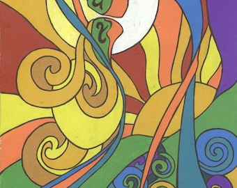 MODERN ART - wedding gifts 8x10 Open Edition Print
