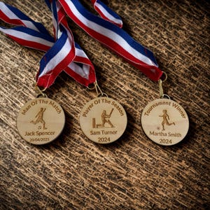 Personalised Sports Medals - Acheivement Awards - Award Medals - School Medals - Club Medals