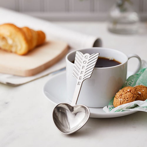 Handmade Heart Coffee Spoon, 1 Tablespoon