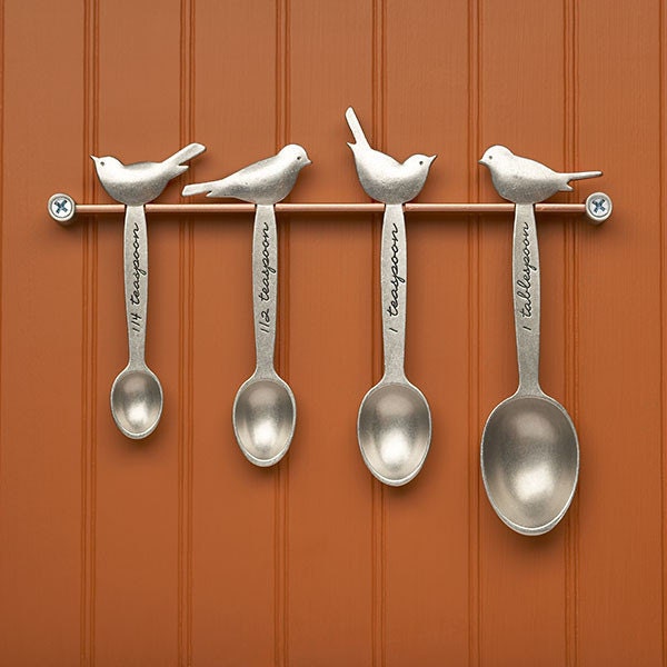Cuillères à Mesurer d'oiseaux Ruches, Énantissement, Cuillères Mesurer, Soupe, Café, Ustensiles de C