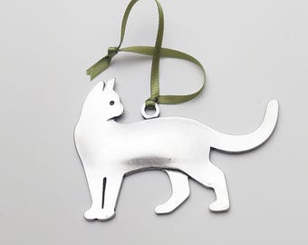 Curious Cat Ornament