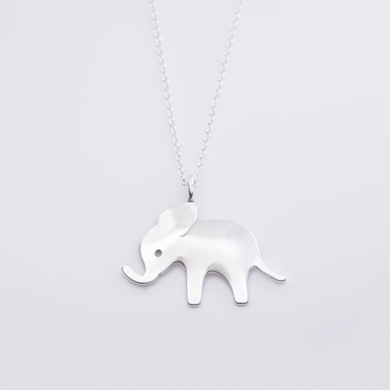 Elephant Necklace Beehive Handmade