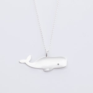 beehive sterling silver nautical nantucket whale charm necklace gift for mothers day mom women girls