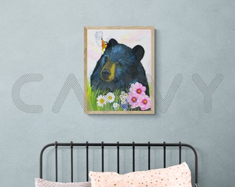 Dreamy Bear - Original Art